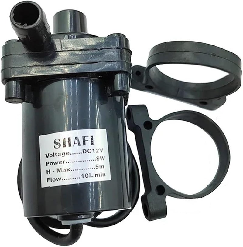 DC12V 8W 10LPM Submersible Water Pump Large Flow Self Priming 9V to 12V - Image 1